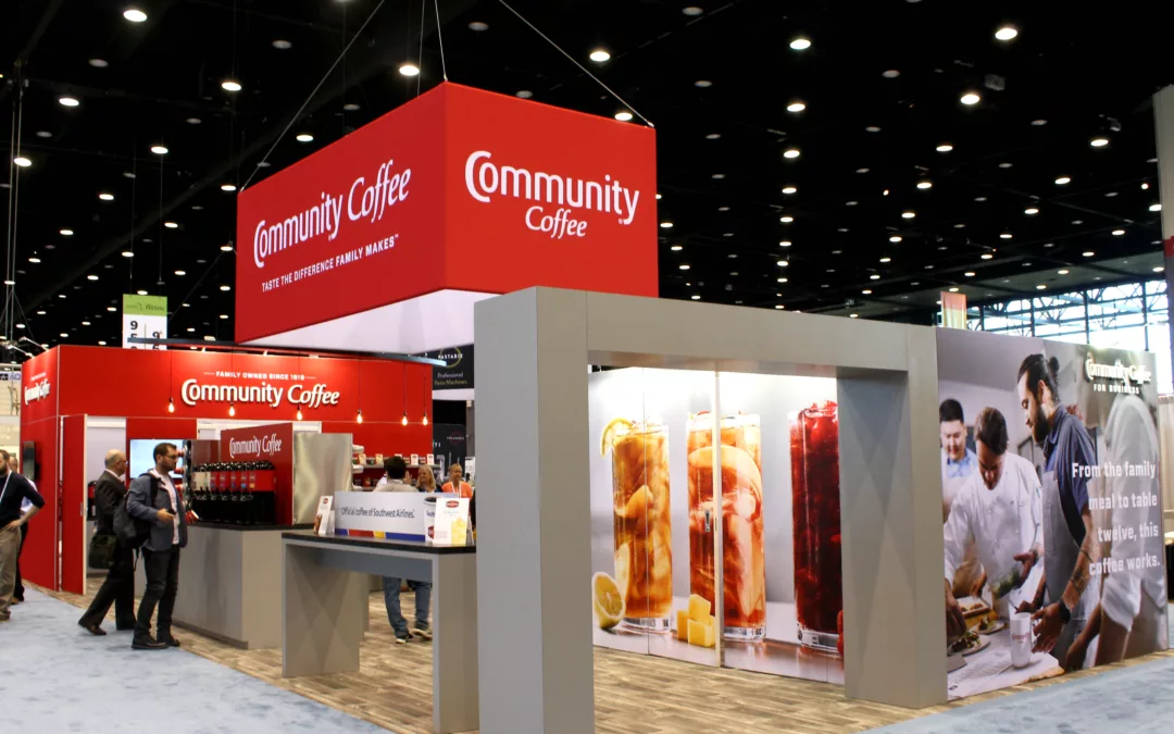 Featured Trade Show Booth, June: Community Coffee